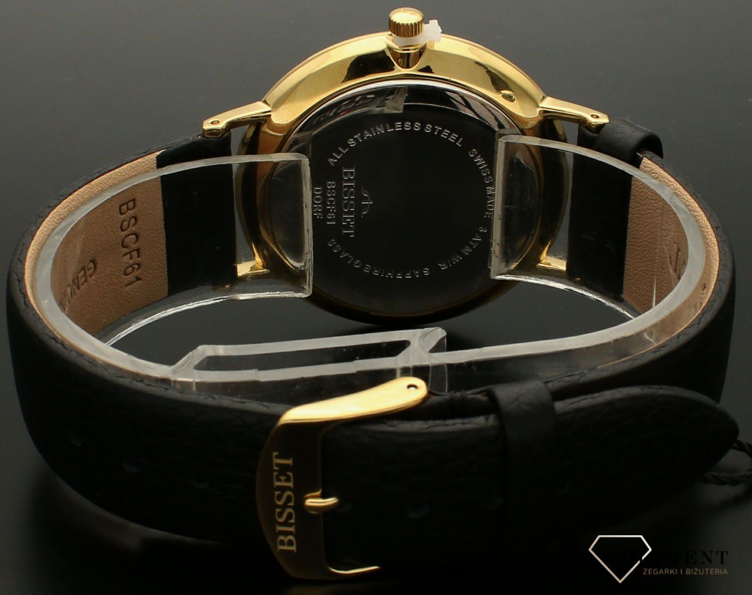 Zegarek męski Bisset złoto-czarny BSCF61.jpg